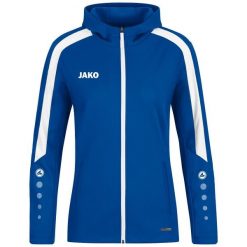 Damska bluza dresowa z kapturem Jako Power. Białe bluzy męskie Jako, bez wzorów, z dresówki, z kapturem. Za 386.50 zł.