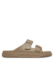 Armani Exchange Klapki XUP015 XV821 01827 Brązowy. Brązowe klapki męskie Armani Exchange, z tworzywa sztucznego. Za 229.99 zł.