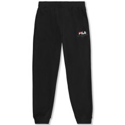 Spodnie Dresowe Unisex Fila Sportowe Dresy Treningowe Bawełniane. Czarne spodnie sportowe damskie Fila, l, bez wzorów, z bawełny. Za 297.98 zł.