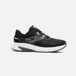 Buty do biegania damskie Joma Meta Lady black. Czarne obuwie sportowe damskie Joma, bez wzorów, z gumy, do biegania. Za 219.99 zł.