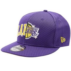 Czapka z daszkiem męska New Era NBA Half Stitch 9FIFTY Los Angeles Lakers Cap. Fioletowe czapki i kapelusze męskie New Era, bez wzorów, z materiału, sportowe. Za 159.99 zł.