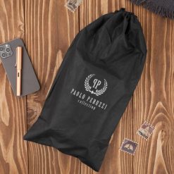 Saszetka męska skórzana czarna na pas Paolo Peruzzi AL-11-BL. Czarne saszetki męskie z materiału, sportowe. Za 169.00 zł.