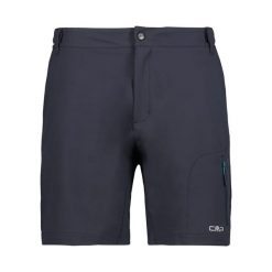 Spodenki męskie rowerowe CMP 30C5967. Niebieskie krótkie spodenki sportowe męskie CMP, l, bez wzorów. W wyprzedaży za 253.25 zł.