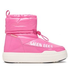 Śniegowce Moon Boot. Czerwone śniegowce dziewczęce Moon Boot, bez zapięcia. Za 859.99 zł.