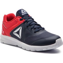 Buty Reebok - Rush Runner CN8598 Navy/Primal Red. Niebieskie obuwie sportowe damskie Reebok, bez wzorów, z materiału, do biegania. W wyprzedaży za 129.00 zł.