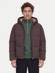 Jack & Jones Kurtka zimowa Galaxy 12303930 Brązowy Regular Fit. Brązowe kurtki męskie Jack & Jones, na zimę, m, bez wzorów, z syntetyku, bez kaptura. Za 179.99 zł.