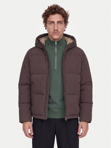 Jack & Jones Kurtka zimowa Galaxy 12303930 Brązowy Regular Fit. Brązowe kurtki męskie Jack & Jones, na zimę, m, bez wzorów, z syntetyku, bez kaptura. Za 179.99 zł.