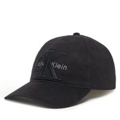 Czapka z daszkiem Calvin Klein. Czarne czapki i kapelusze męskie Calvin Klein, bez wzorów. Za 129.99 zł.