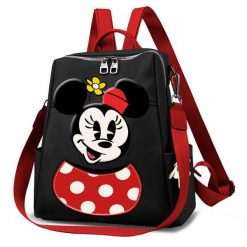 Plecak dla dziewczynki Karactermania Minnie. Czarne torby i plecaki dziecięce Disney, z materiału. Za 395.00 zł.