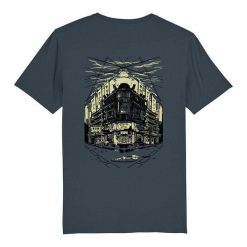 Koszulka T-shirt unisex Ghettoblastee Tokyo India szary. Szare t-shirty męskie GHETTOBLASTER, bez wzorów, bez kołnierzyka. Za 160.36 zł.