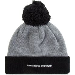 Czapka PUMA - Pom Pom Beanie 021707 03 Medium Gray Heather/Black. Czarne czapki i kapelusze męskie Puma. Za 79.00 zł.