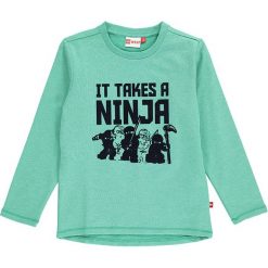 Bluza "Sebastian 301" w kolorze zielonym. Bluzy dla chłopców marki LEGO Wear. W wyprzedaży za 69.95 zł.