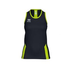 Errea Regis Damski Tank Top Damskie. Czarne koszulki sportowe damskie ERREA, s, bez wzorów, bez kołnierzyka, bez ramiączek, do biegania. Za 237.00 zł.
