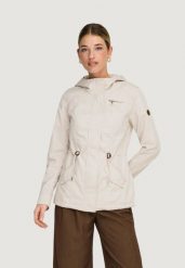 Parka Kobieta ONLY Onllorca Life Canvas Cc Otw. Brązowe parki damskie Only, s, bez wzorów, z bawełny, bez kaptura. Za 300.40 zł.