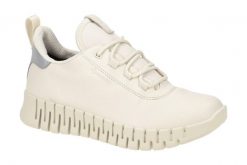 ECCO Buty damskie Gruuv Sneaker Lea GTX limestone-36. Brązowe obuwie sportowe damskie ecco, bez wzorów, z gore-texu, wspinaczkowe. Za 707.50 zł.
