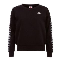 Damska Bluza Janka. Czarne bluzy damskie Kappa, xl, bez wzorów, bez kaptura, trekkingowe. Za 124.99 zł.