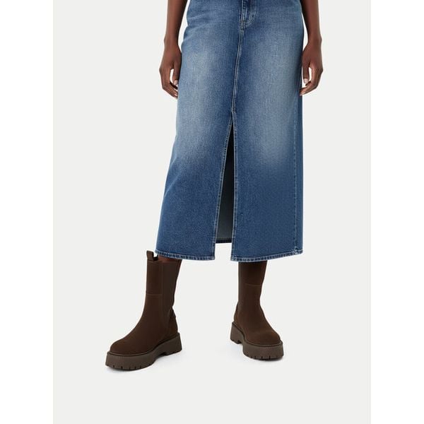 Sztyblety G-Star. Brązowe botki damskie G-Star, retro, bez obcasa, na płaskiej podeszwie, bez zapięcia. Za 479.99 zł.