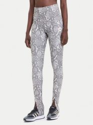 Adidas by Stella McCartney Legginsy Training Rolltop Splitcuff JM8477 Beżowy Slim Fit. Brązowe legginsy damskie adidas by Stella McCartney, l, bez wzorów, z syntetyku, na fitness i siłownię. Za 569.99 zł.