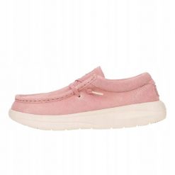 HEYDUDE Damskie Mokasyny Wendy Comf Suede. Czerwone mokasyny damskie Hey dude, z materiału. Za 289.00 zł.