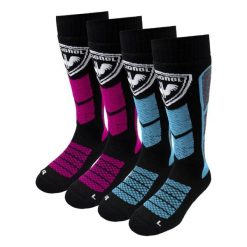 Skarpety narciarskie damskie Rossignol L3 Thermotech 2 pary. Czarne skarpety damskie Rossignol, bez wzorów. Za 180.00 zł.