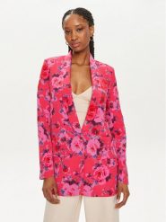 Morgan Marynarka 241-VOLIN.F Różowy Regular Fit. Czerwone żakiety damskie Morgan, bez wzorów, z syntetyku. Za 479.99 zł.