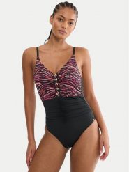 Triumph Strój kąpielowy Summer Wild 10226573 Czarny. Czarne kostiumy jednoczęściowe damskie Triumph, bez wzorów, z syntetyku. Za 349.99 zł.