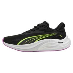 Buty do biegania damskie PUMA Electrify Nitro 4 puma. Czarne obuwie sportowe damskie Puma, bez wzorów, z gumy, do biegania. Za 425.35 zł.