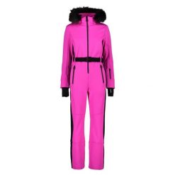 Damski kombinezon narciarski CMP. Czerwone spodnie snowboardowe damskie CMP, na zimę, xl, bez wzorów, sportowe, narciarskie. W wyprzedaży za 1,099.50 zł.