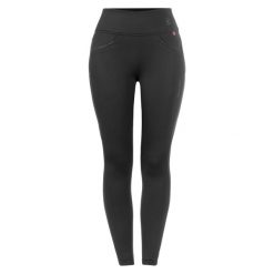 Damskie spodnie do jazdy konnej Cavallo Cavallou Grip Rl. Czarne spodnie materiałowe damskie CAVALLO, bez wzorów. Za 507.00 zł.