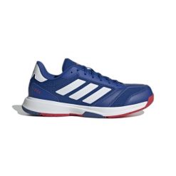 Buty halowe adidas Ligra 8. Białe buty sportowe męskie Adidas, bez zapięcia, do piłki ręcznej. Za 296.75 zł.