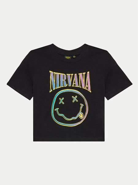 OVS T-Shirt 2008855 Czarny Regular Fit. Czarne t-shirty i topy dla dziewczynek OVS, bez wzorów, z bawełny, bez ramiączek. Za 49.99 zł.