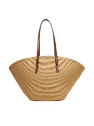 MICHAEL Michael Kors Torebka 30S5G9FT9W Beżowy. Brązowe torebki do ręki damskie MICHAEL Michael Kors, bez wzorów, z tworzywa sztucznego, bez dodatków. Za 939.99 zł.
