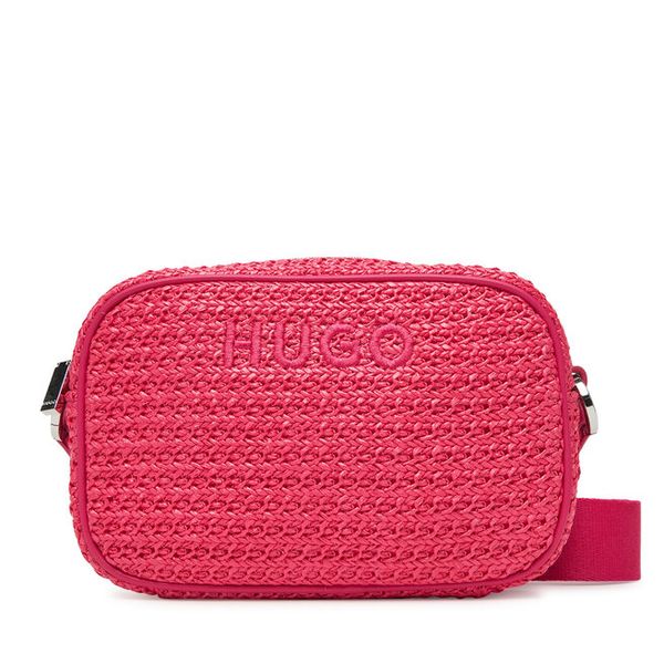 Torebka HUGO. Czerwone listonoszki damskie Hugo, bez wzorów, bez dodatków. Za 259.99 zł.