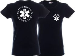 LPP - Promostars Koszulka damska LEKARZ granatowa. T-shirty damskie LPP - Promostars, bez wzorów, bez kołnierzyka. Za 73.99 zł.