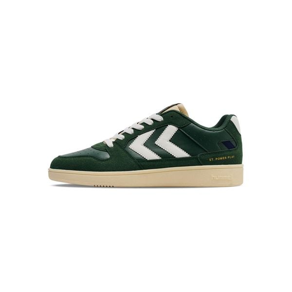 Sneakersy Hummel St. Power Play SP. Zielone obuwie sportowe damskie Hummel, bez wzorów. Za 303.00 zł.