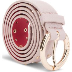 Pasek Damski LIU JO - 3 Cm Belt Gioia A68230 E0027 Red Sand 61509. Czerwone paski damskie Liu Jo, w paski, ze skóry ekologicznej. Za 259.00 zł.