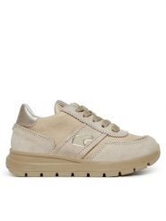 Primigi Sneakersy 7873211 S Beżowy. Brązowe buty sportowe dziewczęce Primigi, bez wzorów, ze skóry, bez zapięcia. Za 149.99 zł.