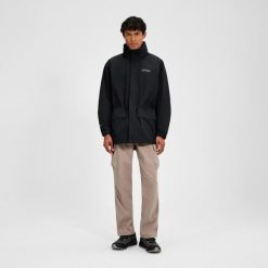 Kurtka wodoodporna Berghaus Cornice 2.0. Czarne kurtki męskie Berghaus, l, bez wzorów, z gore-texu. Za 1,779.90 zł.