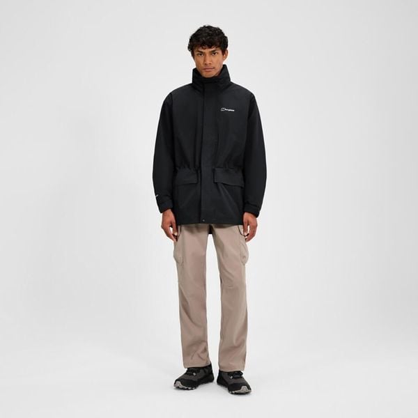 Kurtka wodoodporna Berghaus Cornice 2.0. Czarne kurtki męskie Berghaus, l, bez wzorów, z gore-texu. Za 1,779.90 zł.