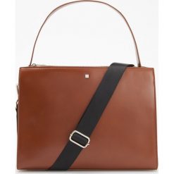 Duża torebka ze sportowym paskiem - Pomarańczo. Torebki do ręki damskie marki bonprix. Za 149.99 zł.