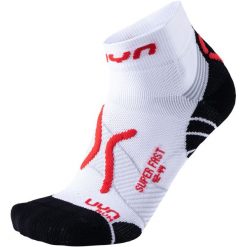 Skarpety do biegania męskie Uyn Run Super Fast White. Białe skarpety męskie UYN, bez wzorów. Za 74.99 zł.
