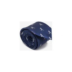 KRAWAT RUNNERS NAVY. Niebieskie krawaty i muchy Marthu, klasyczne. Za 129.00 zł.