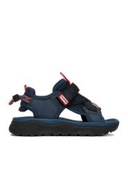 Hunter Sandały CEO-CP92-26315 Granatowy. Niebieskie sandały chłopięce Hunter, ze skóry, bez zapięcia. Za 149.99 zł.