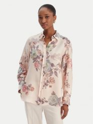 Marella Koszula Salve 2613111141 Kolorowy Relaxed Fit. Bluzki damskie Marella, bez wzorów, z jedwabiu, bez kołnierzyka, bez ramiączek. Za 1,089.00 zł.