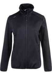 Bluza trekkingowa damska Whistler Zensa Powerstretch. Czarne bluzy damskie Whistler, bez wzorów, z elastanu, bez kaptura. Za 209.99 zł.
