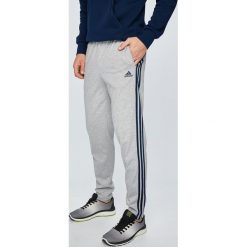 Adidas Performance - Spodnie. Szare spodnie sportowe męskie adidas Performance, z bawełny. W wyprzedaży za 139.90 zł.