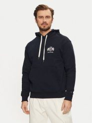 Tommy Hilfiger Bluza MW0MW37462 Granatowy Regular Fit. Niebieskie bluzy męskie Tommy Hilfiger, m, bez wzorów, z bawełny, bez kaptura. Za 429.99 zł.