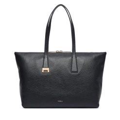Torebka Furla. Czarne torebki do ręki damskie Furla, bez wzorów, klasyczne, bez dodatków. Za 1,649.00 zł.
