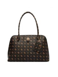 Guess Torebka Patsie Travel TWGP99 19024 Czarny. Czarne torebki do ręki damskie Guess, z aplikacjami, ze skóry, bez dodatków. Za 799.99 zł.