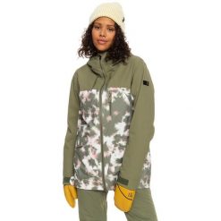 Kurtka snowboardowa damska ROXY Stated. Zielone kurtki damskie Roxy, na zimę, m, bez wzorów, bez kaptura. Za 659.99 zł.